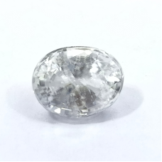 White Zircon 4.65 carat / 5.11 ratti